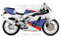 1990-1998 CBR250RR Verkleidungen