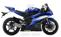 2006-2007 R6 Verkleidungen