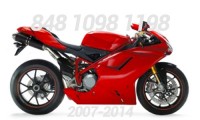 2007-2014 Ducati 848 1098 1198 Verkleidungen