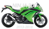 2013-2018 Ninja 300 Verkleidungen
