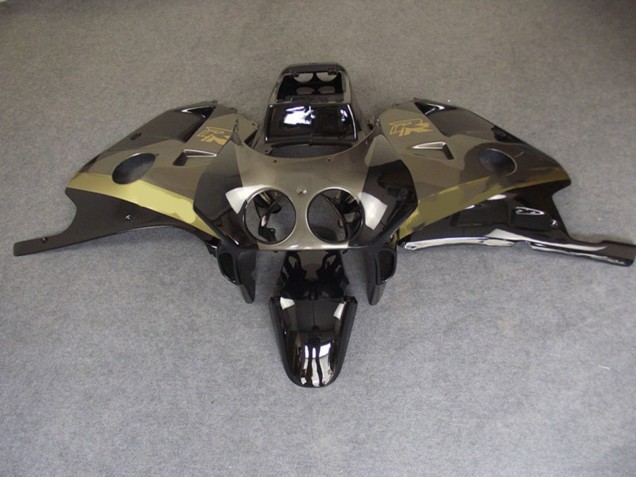 1990-1998 Silber Gold & Schwarz Honda CBR250RR Motorrad Verkleidung