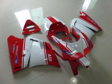 1993-2005 Weiß Air Ducati 996 748 916 998 Motorrad Verkleidung