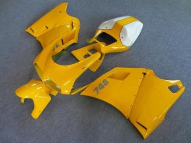 1993-2005 Gelb Glanz 748 Ducati 996 748 916 998 Motorrad Verkleidung