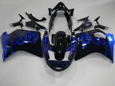 1996-2007 Blaue Flamme Honda CBR1100XX Motorrad Verkleidung