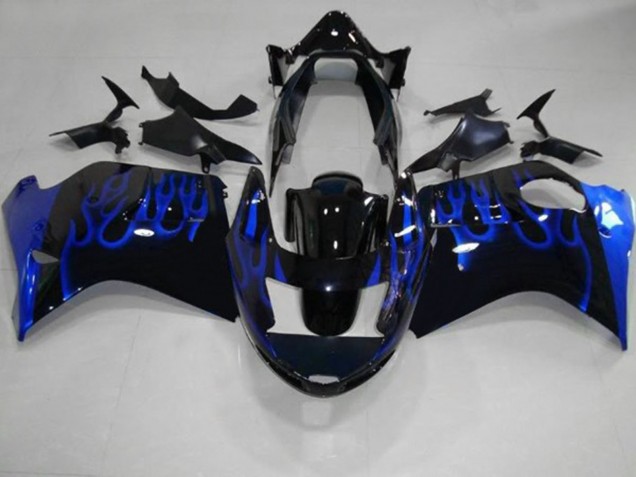 1996-2007 Blaue Flamme Honda CBR1100XX Motorrad Verkleidung 1996-2007 Blaue Flamme Honda CBR1100XX Motorrad Verkleidung