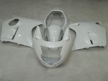 1996-2007 Glänzend Weiß Honda CBR1100XX Motorrad Verkleidung