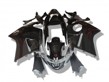 1996-2007 Glänzend Schwarz & Rot Honda CBR1100XX Motorrad Verkleidung