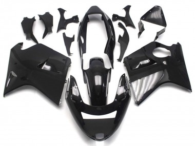 1996-2007 Glänzendes Schwarz & Gelb Honda CBR1100XX Motorrad Verkleidung