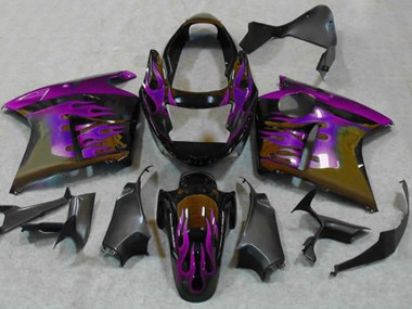 1996-2007 Lila Flamme Honda CBR1100XX Motorrad Verkleidung