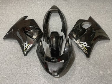 1996-2007 Schwarz & Silber Honda CBR1100XX Motorrad Verkleidung