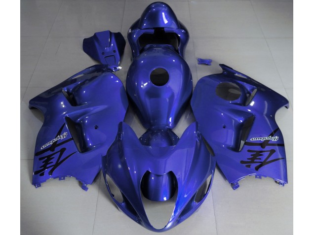 1997-2007 Glänzend Blau Suzuki GSXR 1300 Motorrad Verkleidung 1997-2007 Glänzend Blau Suzuki GSXR 1300 Motorrad Verkleidung