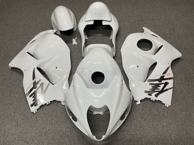 1997-2007 Glänzend Weißes Design Suzuki GSXR 1300 Motorrad Verkleidung 1997-2007 Glänzend Weißes Design Suzuki GSXR 1300 Motorrad Verkleidung