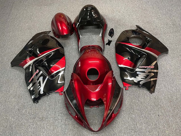 1997-2007 Kastanienbraun & Schwarz Suzuki GSXR 1300 Motorrad Verkleidung 1997-2007 Kastanienbraun & Schwarz Suzuki GSXR 1300 Motorrad Verkleidung
