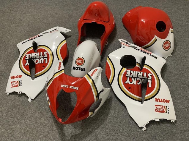 1997-2007 Lucky Strike Suzuki GSXR 1300 Motorrad Verkleidung 1997-2007 Lucky Strike Suzuki GSXR 1300 Motorrad Verkleidung