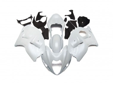 1997-2007 Perlweiß Nach Maß Suzuki GSXR 1300 Motorrad Verkleidung