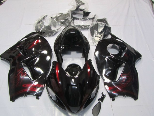 1997-2007 Rot Tiefglanz Suzuki GSXR 1300 Motorrad Verkleidung 1997-2007 Rot Tiefglanz Suzuki GSXR 1300 Motorrad Verkleidung