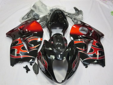 1997-2007 Rot Wirbel Suzuki GSXR 1300 Motorrad Verkleidung