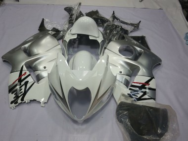 1997-2007 Silber Weiß Suzuki GSXR 1300 Motorrad Verkleidung