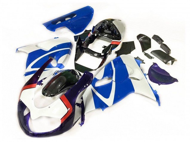 1998-2003 Blau & Schwarz Suzuki TL1000R Motorrad Verkleidung 1998-2003 Blau & Schwarz Suzuki TL1000R Motorrad Verkleidung