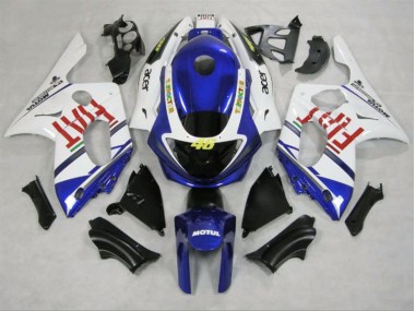 1998-2007 Glanz Fiat Yamaha YZF600 Motorrad Verkleidung