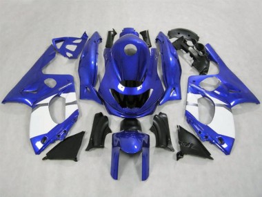 1998-2007 Glänzend Blau & Weiß Yamaha YZF600 Motorrad Verkleidung