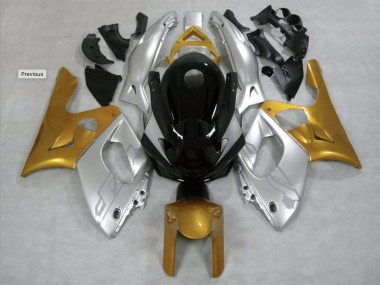 1998-2007 Gold & Silber Glänzend Yamaha YZF600 Motorrad Verkleidung