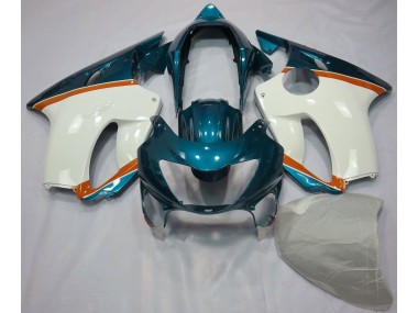 1999-2000 Hellblau & Orange Honda CBR600 F4 Motorrad Verkleidung