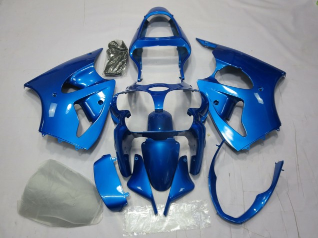 2000-2002 Blau Kawasaki ZX6R Motorrad Verkleidung 2000-2002 Blau Kawasaki ZX6R Motorrad Verkleidung