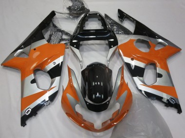 2000-2002 Orange Silber OEM Stil Suzuki GSXR 1000 Motorrad Verkleidung