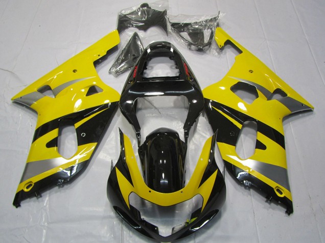 2001-2003 Gelb OEM Stil Suzuki GSXR 600-750 Motorrad Verkleidung 2001-2003 Gelb OEM Stil Suzuki GSXR 600-750 Motorrad Verkleidung