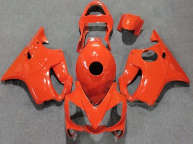 2001-2003 Glänzend Dunkelorange Honda CBR600 F4i Motorrad Verkleidung