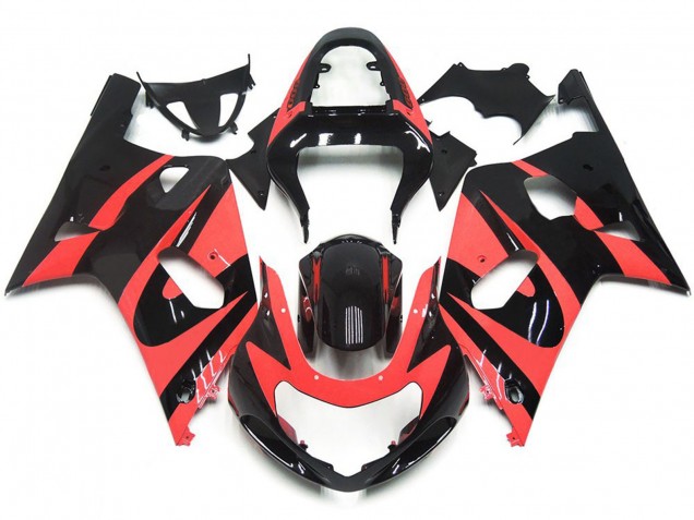 2001-2003 Hellrot Custom-Stil OEM Suzuki GSXR 600-750 Motorrad Verkleidung 2001-2003 Hellrot Custom-Stil OEM Suzuki GSXR 600-750 Motorrad Verkleidung