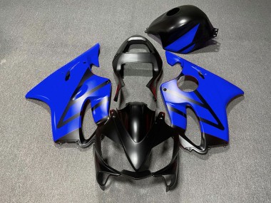 2001-2003 Matt Schwarz & Blau Honda CBR600 F4i Motorrad Verkleidung