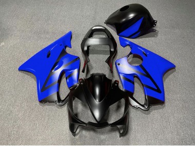 2001-2003 Matt Schwarz & Blau Honda CBR600 F4i Motorrad Verkleidung