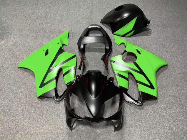 2001-2003 Matt Schwarz & Grün Honda CBR600 F4i Motorrad Verkleidung 2001-2003 Matt Schwarz & Grün Honda CBR600 F4i Motorrad Verkleidung