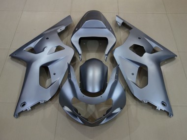 2001-2003 Matt Silber Suzuki GSXR 600-750 Motorrad Verkleidung