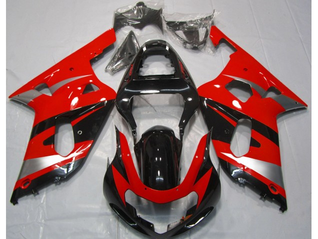 2001-2003 Rot OEM-Stil Suzuki GSXR 600-750 Motorrad Verkleidung 2001-2003 Rot OEM-Stil Suzuki GSXR 600-750 Motorrad Verkleidung
