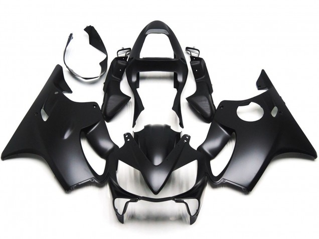 2001-2003 Schlichte Matt Schwarz Honda CBR600 F4i Motorrad Verkleidung 2001-2003 Schlichte Matt Schwarz Honda CBR600 F4i Motorrad Verkleidung