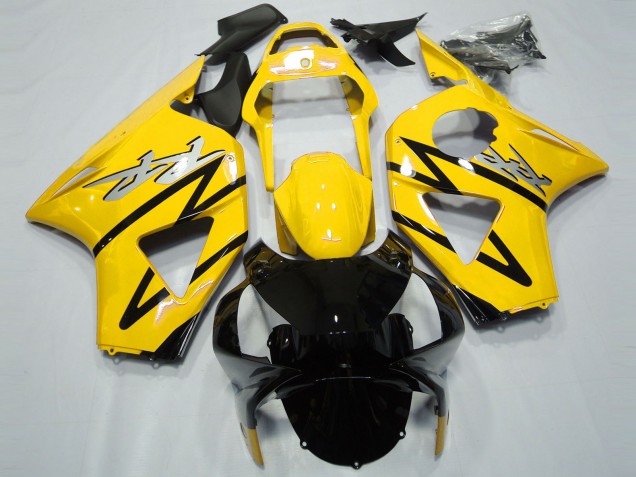 2002-2003 Glänzendes Gelb Cbr-Stil Honda CBR954RR Motorrad Verkleidung 2002-2003 Glänzendes Gelb Cbr-Stil Honda CBR954RR Motorrad Verkleidung