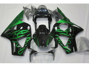 2002-2003 Grün Flamme Honda CBR954RR Motorrad Verkleidung