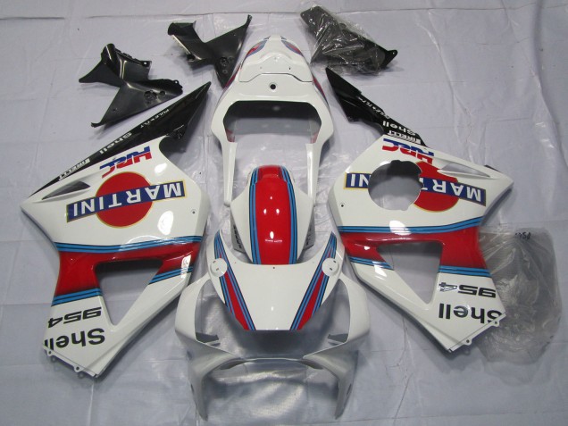 2002-2003 Martini Honda CBR954RR Motorrad Verkleidung 2002-2003 Martini Honda CBR954RR Motorrad Verkleidung