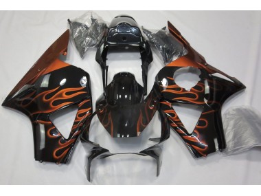 2002-2003 Orange Flamme Honda CBR954RR Motorrad Verkleidung