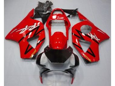 2002-2003 Rot Glänzend Blatt Honda CBR954RR Motorrad Verkleidung