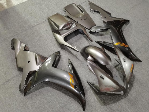 2002-2003 Silber Glänzend & Gold Yamaha R1 Motorrad Verkleidung 2002-2003 Silber Glänzend & Gold Yamaha R1 Motorrad Verkleidung
