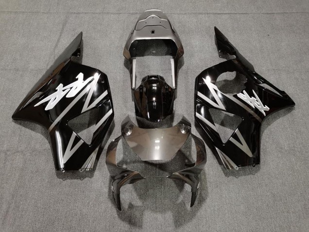 2002-2003 Silber Glänzend & Schwarz Honda CBR954RR Motorrad Verkleidung 2002-2003 Silber Glänzend & Schwarz Honda CBR954RR Motorrad Verkleidung