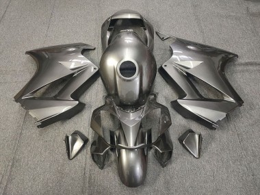 2002-2012 Glänzend Grau Honda VFR800 Motorrad Verkleidung