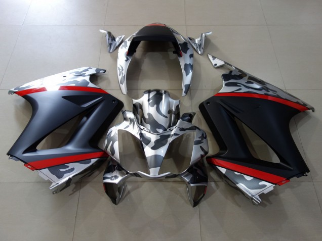 2002-2012 Matt & Tarnung Honda VFR800 Motorrad Verkleidung 2002-2012 Matt & Tarnung Honda VFR800 Motorrad Verkleidung