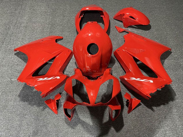 2002-2012 Rot Glänzend Honda VFR800 Motorrad Verkleidung 2002-2012 Rot Glänzend Honda VFR800 Motorrad Verkleidung