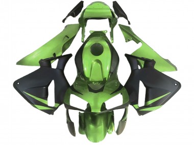 2003-2004 Eidechsengrün Honda CBR600RR Motorrad Verkleidung