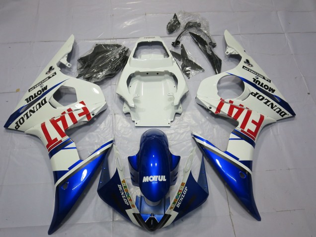 2003-2004 Fiat Motul Yamaha R6 Motorrad Verkleidung 2003-2004 Fiat Motul Yamaha R6 Motorrad Verkleidung